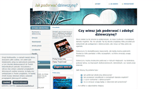 Desktop Screenshot of jak-poderwac-dziewczyne.com